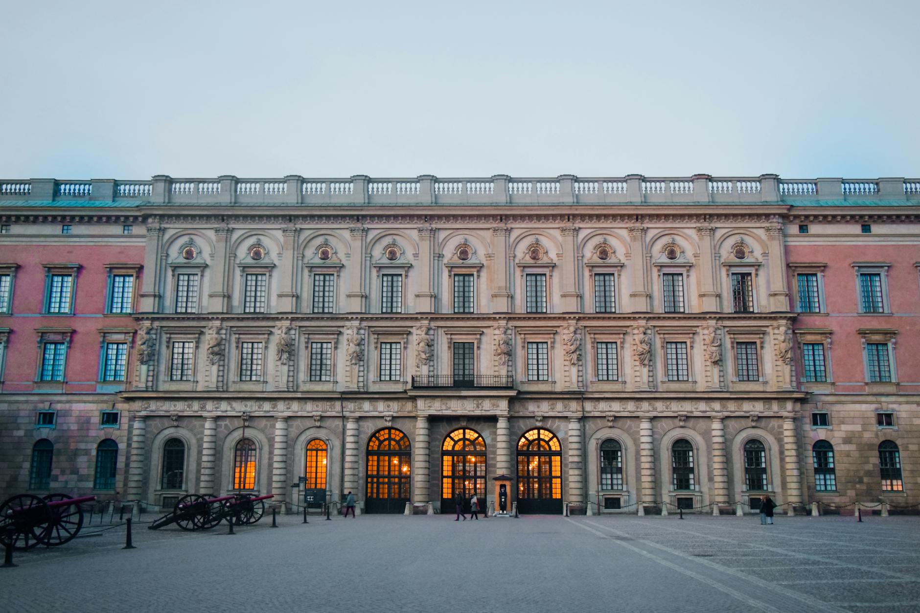 Royal Palace Stockholm exterior historic architecture