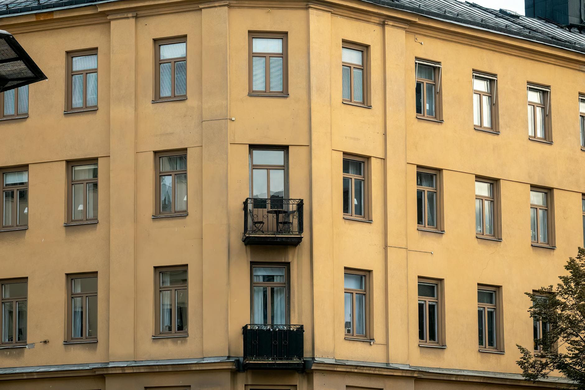 Scandinavian design apartment living room Stockholm short stay