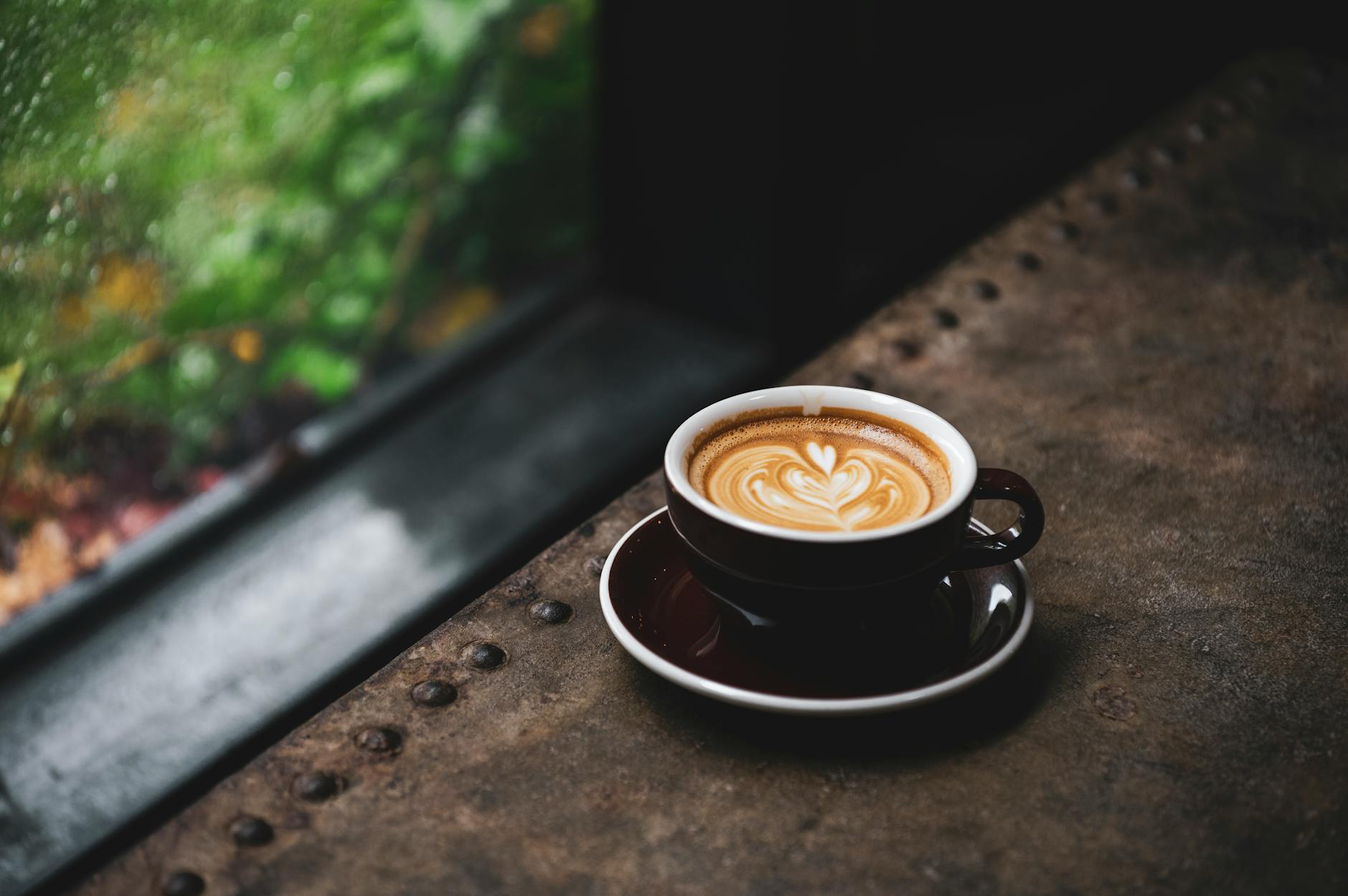 Stockholm when it rains — cozy café interior with warm lights