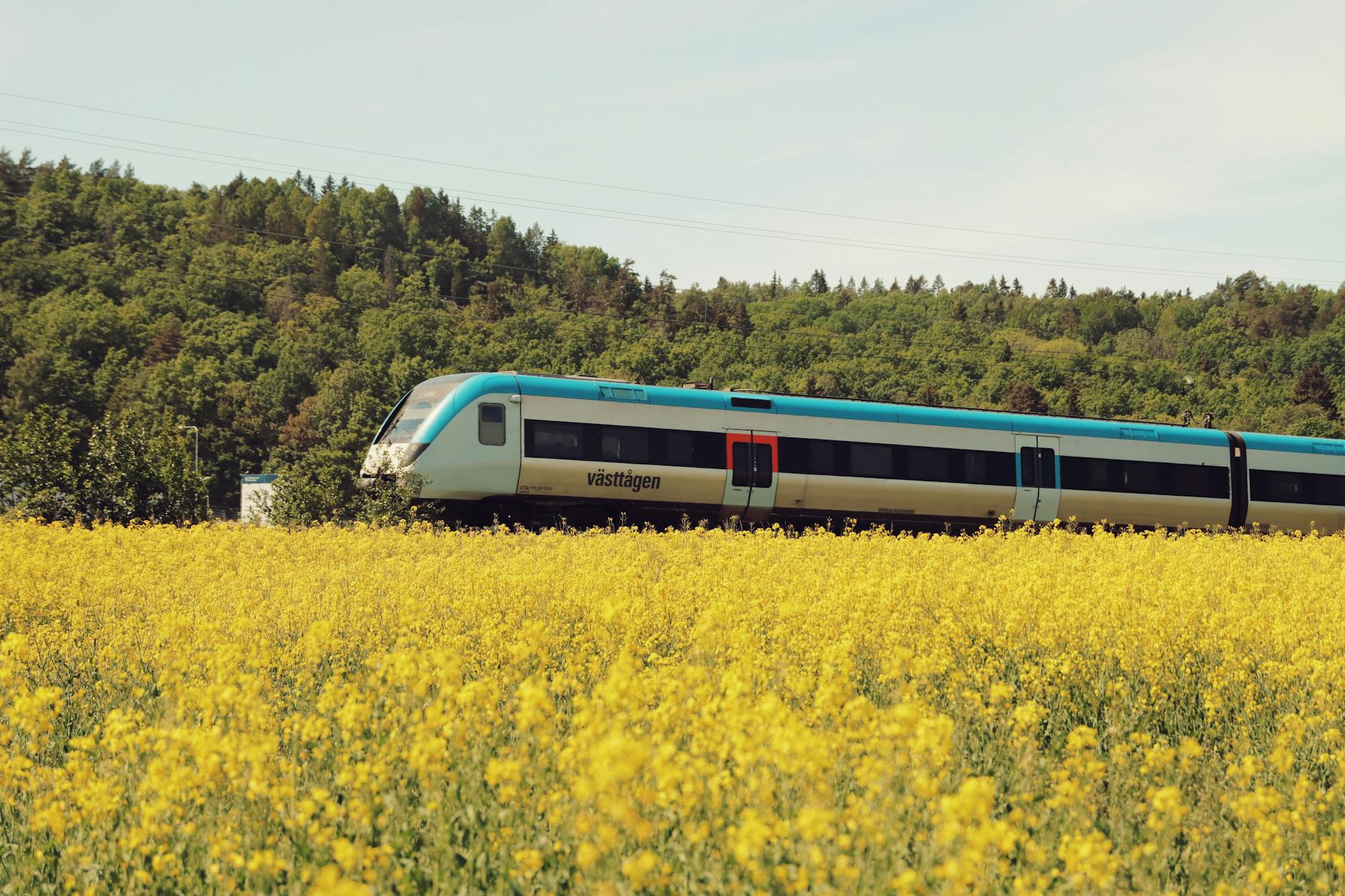 Stockholm train Sweden countryside — day trips by train