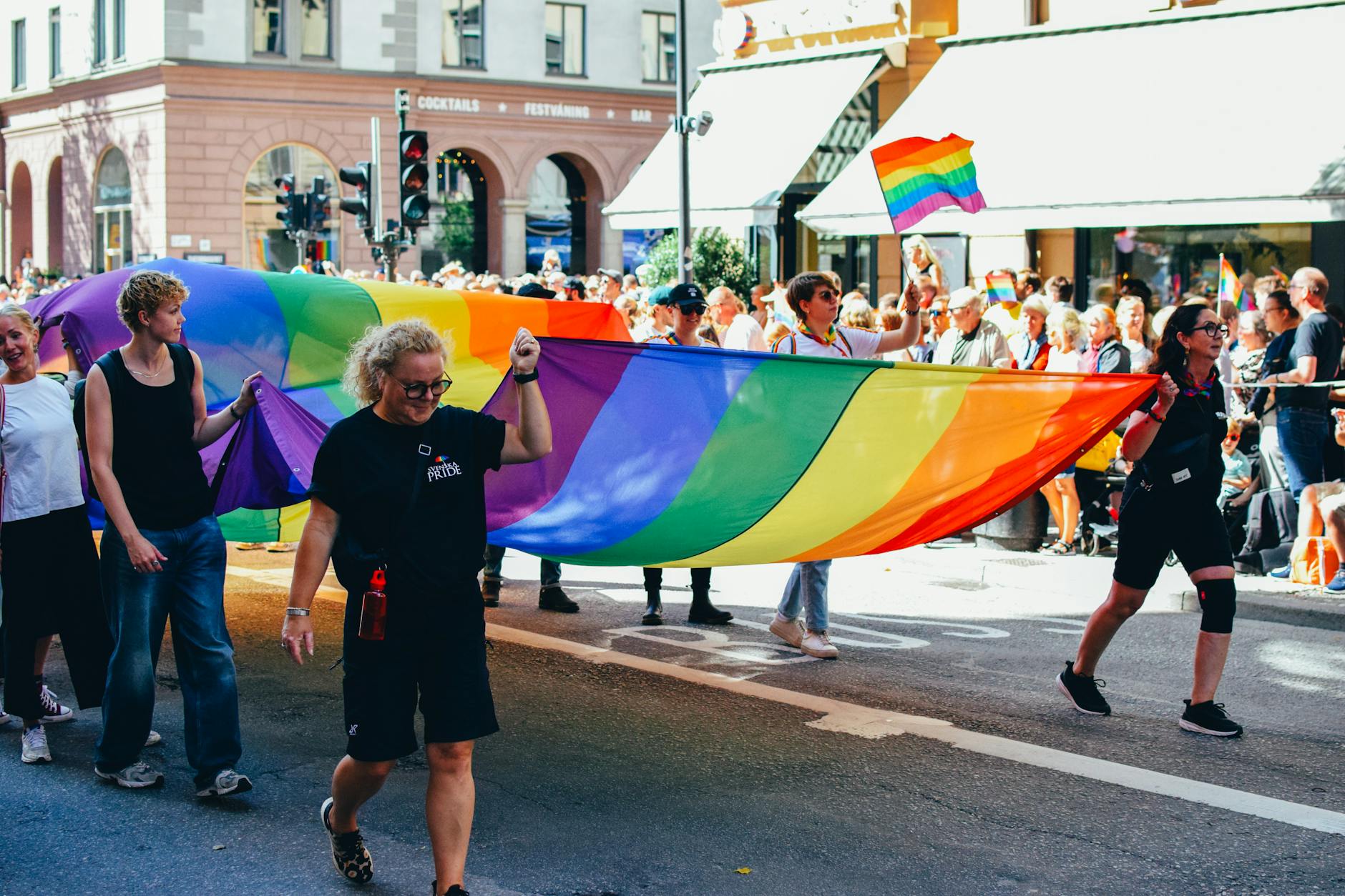 Stockholm Pride rainbow — LGBT Stockholm nightlife