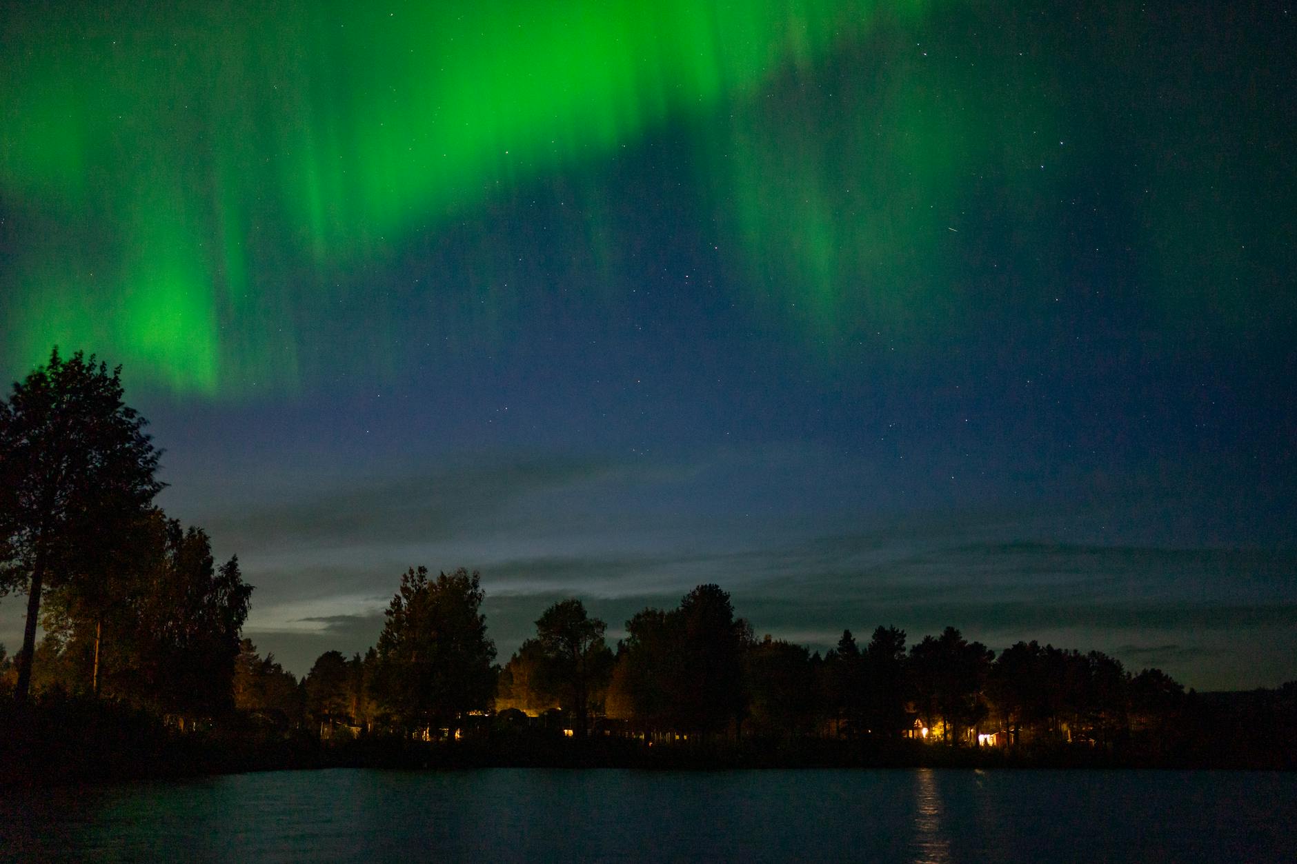 Northern Lights aurora Sweden — Northern Lights Stockholm