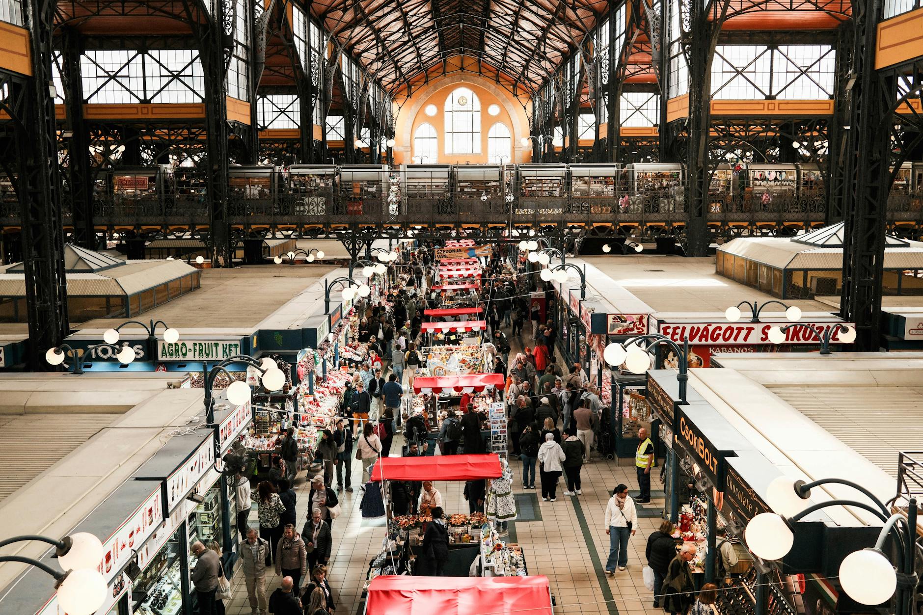 Östermalm guide — Saluhall indoor food market vendors and cured fish counters