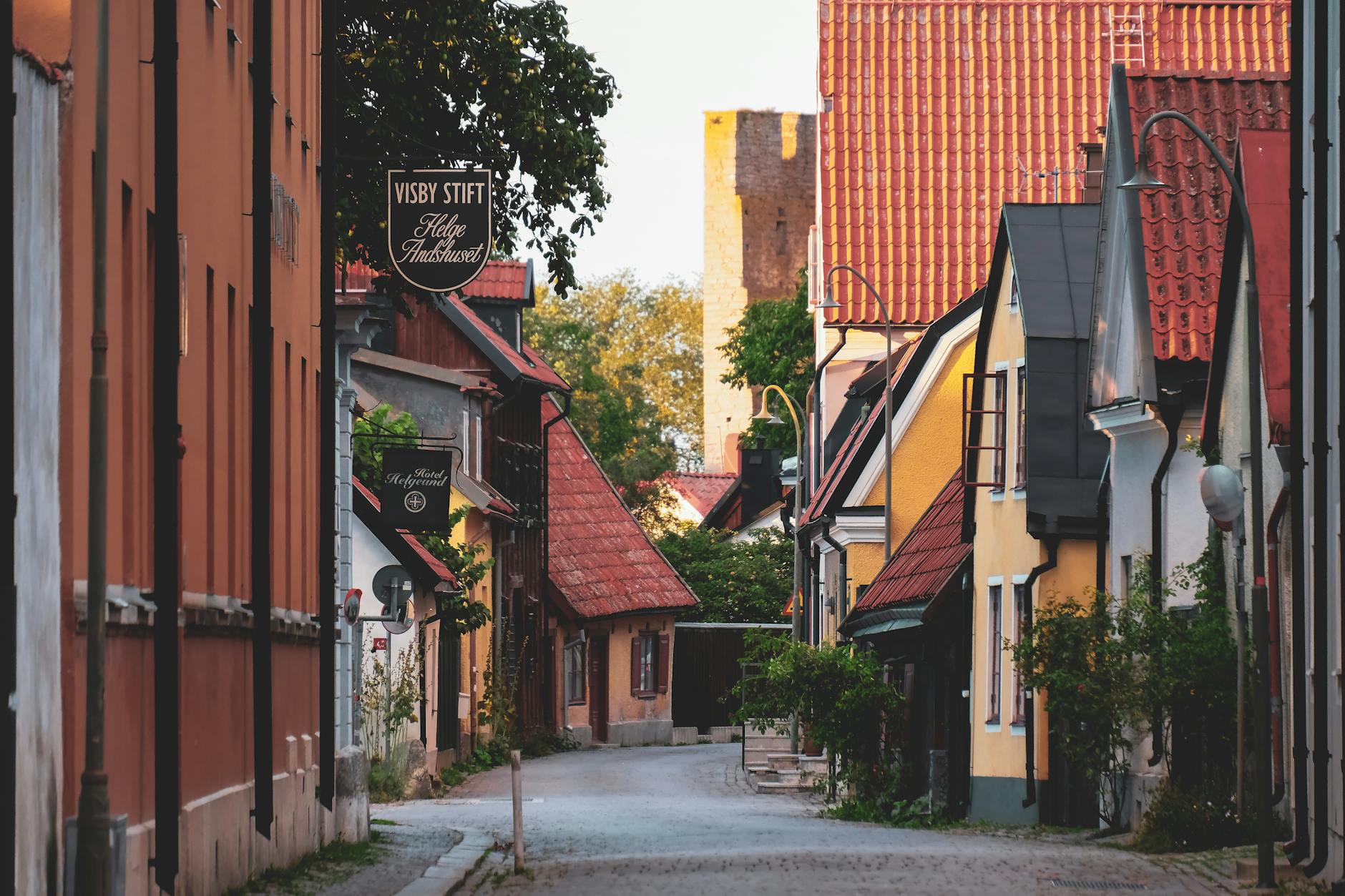 Visby Gotland medieval city walls — Stockholm to Gotland