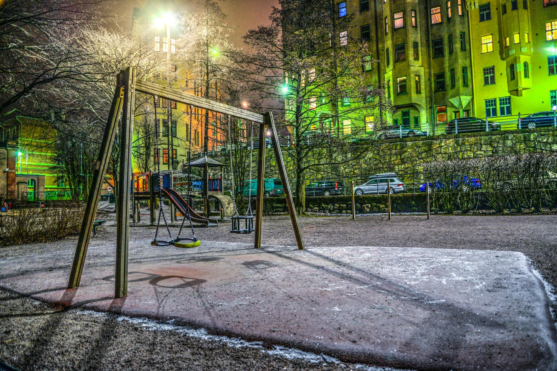 Stockholm with kids playground