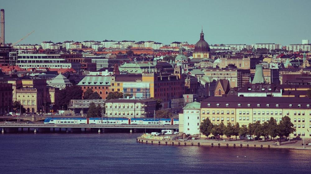 View over Sodermalm rooftops, one of the safest neighbourhoods in Stockholm for an evening walk